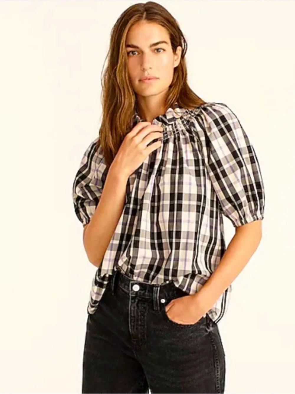 J. Crew Friday Cotton Blouse